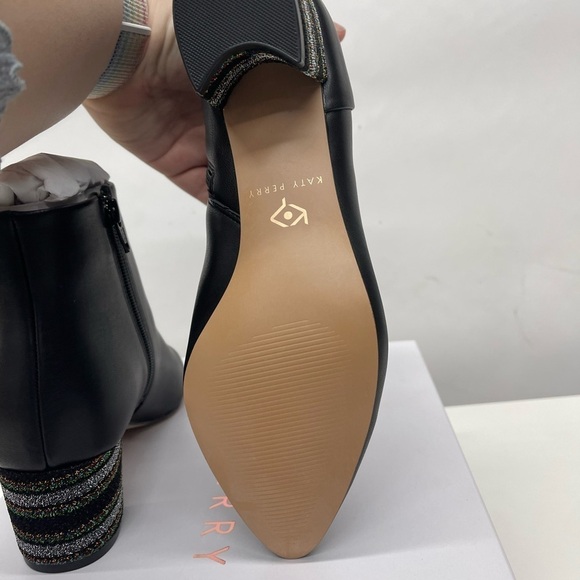 Katy Perry Ankle Boots - The Rich in Nappa Black - Picture 8 of 9